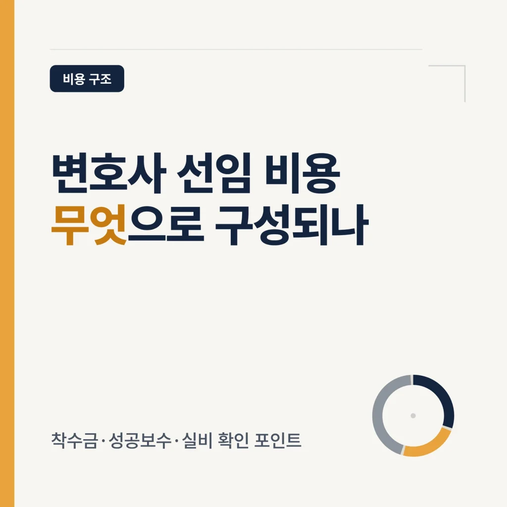 교통사고 변호사 선임 비용